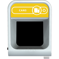Configure Can Waste Container, Bulk/Curbside/Deskside, Steel, 23 US gal. Mukwa Safety Services