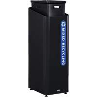 Sustain Mixed Recycling Container, Bulk, Plastic, 15 US gal. Mukwa Safety Services