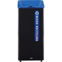 Sustain Mixed Recycling Container, Bulk, Plastic, 23 US gal. Mukwa Safety Services