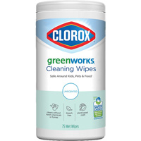 GreenWorks Cleaning Wipes, 75 Wipes Mukwa Safety Services