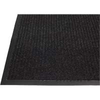 Tapis &agrave; nervures doubles, Essuie-pieds/grattoir, 2' x 3' x 1/4", Charbon Mukwa Safety Services