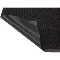 Tapis &agrave; nervures doubles, Essuie-pieds/grattoir, 2' x 3' x 1/4", Charbon Mukwa Safety Services
