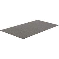 Tapis dint&eacute;rieur/ext&eacute;rieur Tundra, Latex/Polypropyl&egrave;ne, Grattoir Type, Motif Velours touffet&eacute;, 3-1/2' x 6', Charbon Mukwa Safety Services
