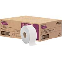 Pro Select&reg; Toilet Paper, Jumbo Roll, 2 Ply, 750' Length, White Mukwa Safety Services