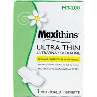 Maxithins&reg; Maxi Pad Ultra Thin with Wings Mukwa Safety Services