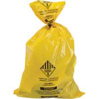 Doublures pour d&eacute;chets dangereux, Amiante, 40" lo x 26" la, 3 mils Mukwa Safety Services