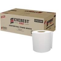 White Paper Towels, 1 Ply, Centre Pull Mukwa Safety Services