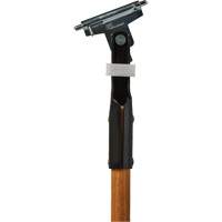 Manche pour vadrouille &agrave; &eacute;pousseter Clipper, Bois, Pointe Connexion rapide, 1" dia, 60" lo Mukwa Safety Services