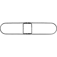 Cadre pour vadrouille &agrave; &eacute;pousseter Clipper, 24", M&eacute;tal Mukwa Safety Services