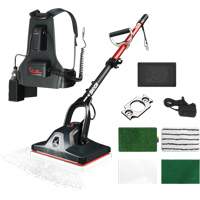 Shock Oscillating Floor Cleaning Machine with Backpack, Cleaner Mukwa Safety Services