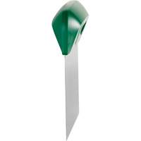 Flexible Stainless Steel Dough Cutter/Scraper, Green, 4-1/2" W x 5-3/4" L Mukwa Safety Services