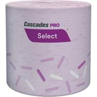 Papier hygi&eacute;nique PRO Select, 1 Pli, 1000 Feuilles/Rouleu, Blanc Mukwa Safety Services
