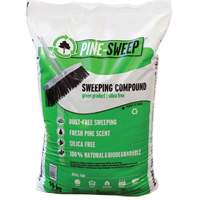 Compos&eacute; de balayage biod&eacute;gradable Pine Sweep, Sac, 44 lb (20 kg) Mukwa Safety Services