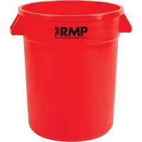 Garbage Bin, Polyethylene, 20 US gal. Mukwa Safety Services