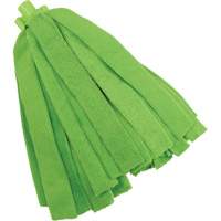 Socket Mop, Green, Microfibre, Cut Style Mukwa Safety Services