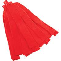 Socket Mop, Red, Microfibre, Cut Style Mukwa Safety Services