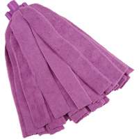 Socket Mop, Purpole, Microfibre, Cut Style Mukwa Safety Services