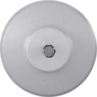 HyDrive Round Drill Brush, Extra Stiff Bristles, 3-1/10" Long, White Mukwa Safety Services