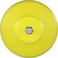HyDrive Round Drill Brush, Extra Stiff Bristles, 3-1/10" Long, Yellow Mukwa Safety Services