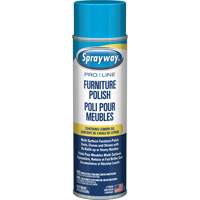 Polissage pour mobilier Pro Line avec huile de citron, 19 oz., Canette a&eacute;rosol Mukwa Safety Services