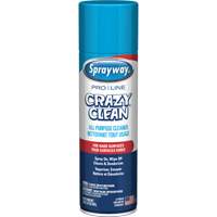 Nettoyant tout usage Pro Line Crazy Clean, 19 oz., Canette a&eacute;rosol Mukwa Safety Services