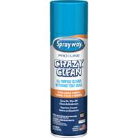 Nettoyant tout usage Pro Line Crazy Clean, 19 oz., Canette a&eacute;rosol Mukwa Safety Services