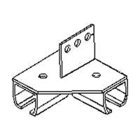 Beam Mount Curtain Partition 90° Corner Connector Mukwa Safety Services
