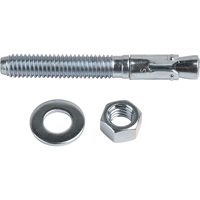 Protecteurs de p&eacute;rim&egrave;tre - Quincaillerie requise, Acier au carbone, 3/8" x 3" Mukwa Safety Services