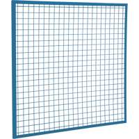 Wire Mesh Partition Components - Panels, 4' H x 4' W Mukwa Safety Services