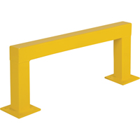 Safety Guards, 4' W x 1.5' H, Yellow Mukwa Safety Services