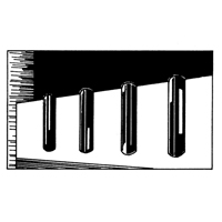 Extruded Rubber Dock Fenders, Rubber, 4-1/2" W x 12" L x 3-3/4" D Mukwa Safety Services