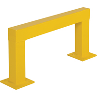 Safety Guards, 3' W x 1.5' H, Yellow Mukwa Safety Services