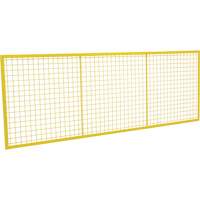Wire Mesh Partition Components - Panels, 3' H x 8' W Mukwa Safety Services