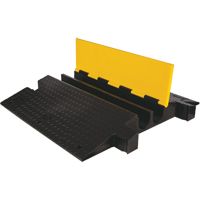 Yellow Jacket&reg; Extreme Crossover Cable Protector, 2 Channels, 35.75" L x 42.125" W x 5.125" H Mukwa Safety Services