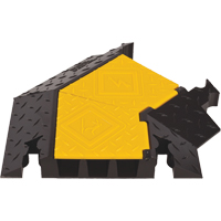 Yellow Jacket&reg; 3-Channel Heavy Duty Cable Protector - Right Turn Mukwa Safety Services