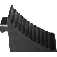 Cale de roue, 9-3/4" x 7-1/4" x 7-3/4", Noir Mukwa Safety Services