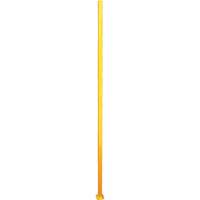 Poteau de protection p&eacute;rim&eacute;trique ajustable, 4" la x 96" h, Jaune Mukwa Safety Services