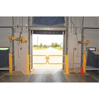 Barri&egrave;re de quai pivotante, 42-1/16" h x 113" la Mukwa Safety Services