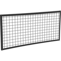 Wire Mesh Partition Panel, 2' H x 4' W Mukwa Safety Services