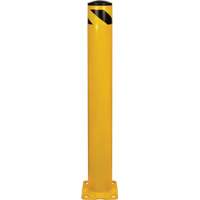 Butoir de s&eacute;curit&eacute;, Acier, 42" h x 5-1/2" la, Jaune Mukwa Safety Services