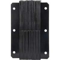 Laminated Dock Bumpers, Vertical, Rubber, 11" W x 4" D x 20" H Mukwa Safety Services