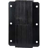 Laminated Dock Bumpers, Vertical, Rubber, 11" W x 6" D x 20" H Mukwa Safety Services