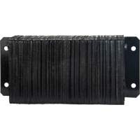 Laminated Dock Bumpers, Horizontal, Rubber, 24" W x 4" D x 12" H Mukwa Safety Services