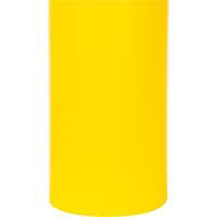 Polyethylene Bollard Cover, 6-5/8" Dia. x 52" L, Red/Yellow Mukwa Safety Services