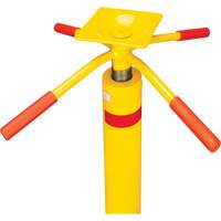 50,000 lbs. Static Capacity Trailer Jack, 2.5 tons Lift Capacity Mukwa Safety Services