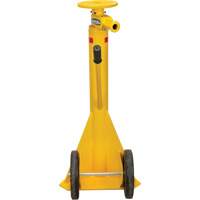 100,000 lbs. Static Capacity Ratchet Trailer Jack, 20 tons Lift Capacity Mukwa Safety Services