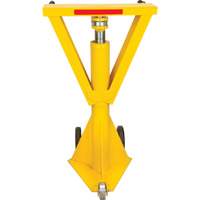 100,000 lbs. Static Capacity Ratchet Beam Trailer Jack, 20 tons Lift Capacity Mukwa Safety Services