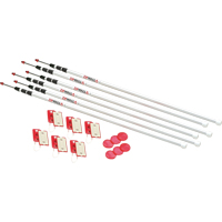 Zipwall&reg; Spring Loaded Pole Mukwa Safety Services