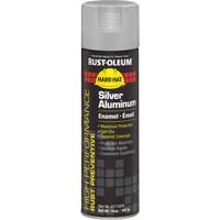 V2100 System Enamel Spray Paint, Silver Aluminum, Gloss, 14 oz., Aerosol Can Mukwa Safety Services