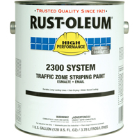 Peinture pour traçage de ligne pour zone de circulation System 2300, Jaune, Gallon Mukwa Safety Services